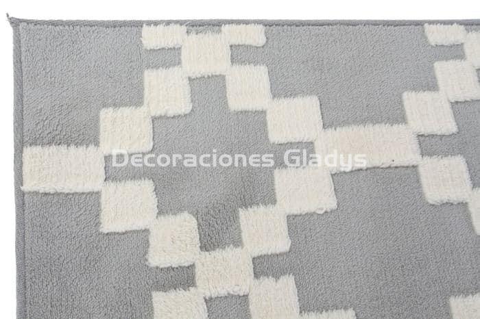 ALFOMBRA POLIESTER GRIS CLARO - Imagen 2