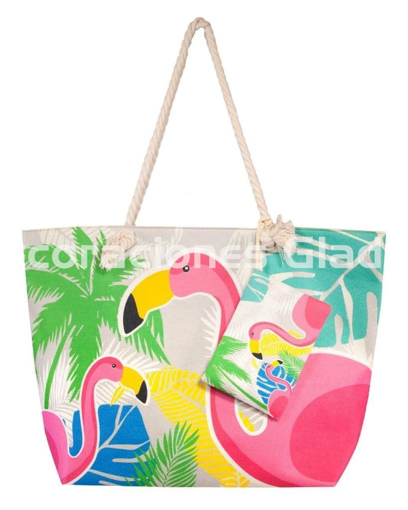 BOLSO PLAYA FLAMINGO - Imagen 1