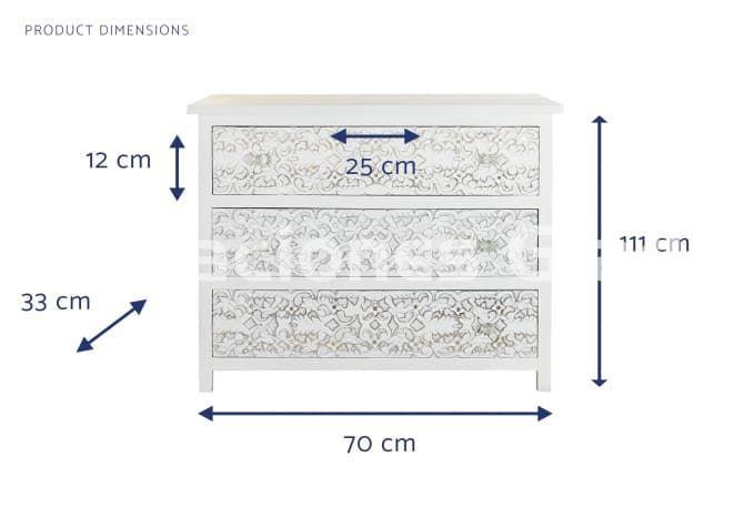 CAJONERA MANGO BLANCO - Imagen 2