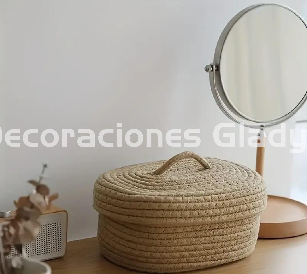 CESTA CUERDA ALGODON - Imagen 2