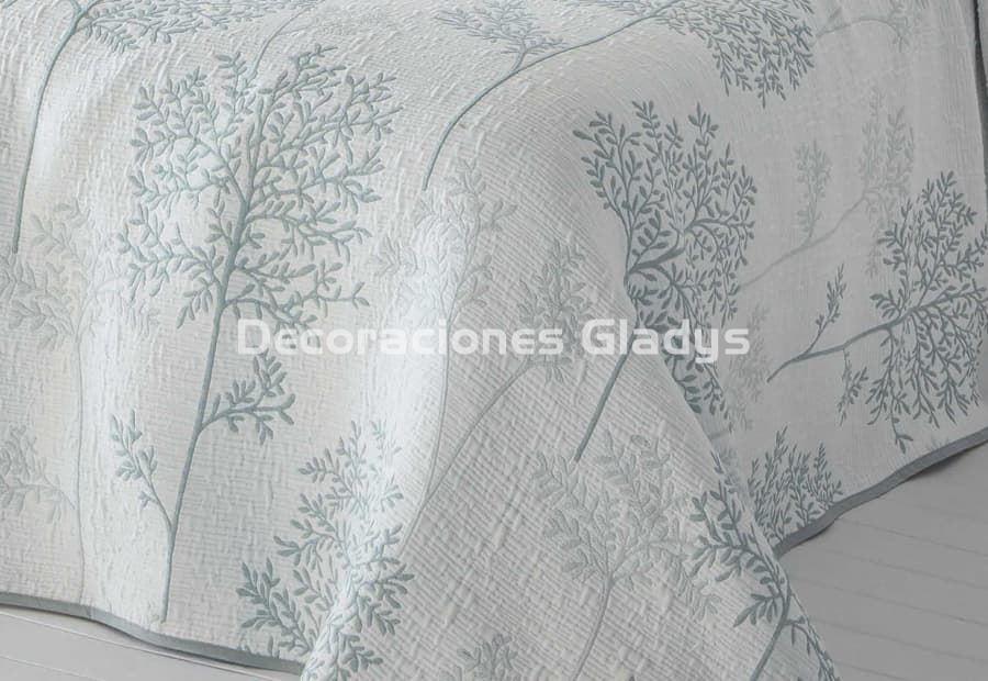 COLCHA JACQUARD LILIT AGUA - Imagen 3