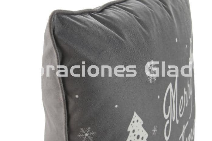 PACK FUNDAS COJIN NAVIDAD GRIS - Imagen 2