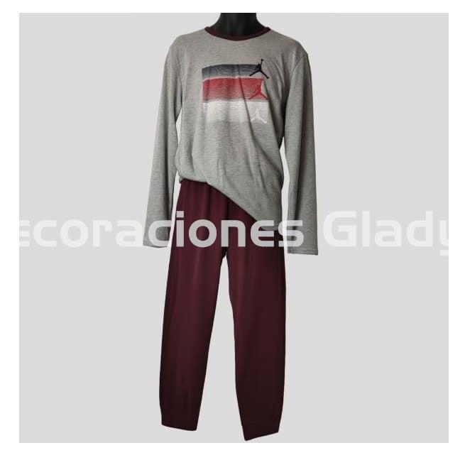 PIJAMA HOMBRE 6030 GRIS VIGORÉ ENTREDOS - Imagen 1