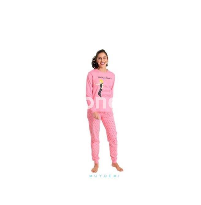 PIJAMA INVIERNO MUJER 552011 MUYDEMI - Imagen 1