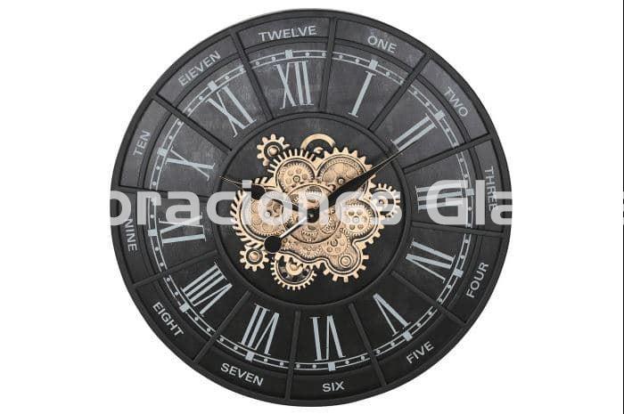 Reloj de hierro pared sale